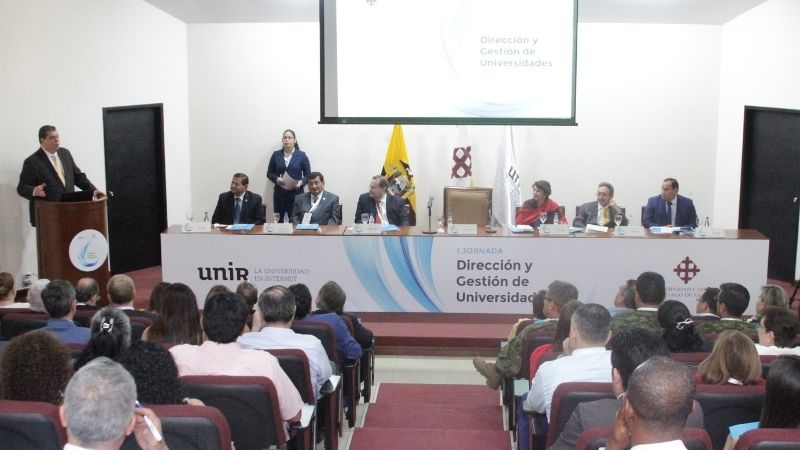 Francisco Cervantes, Rector de UNIR México, presente en el II Foro Latinoamericano de Universidades