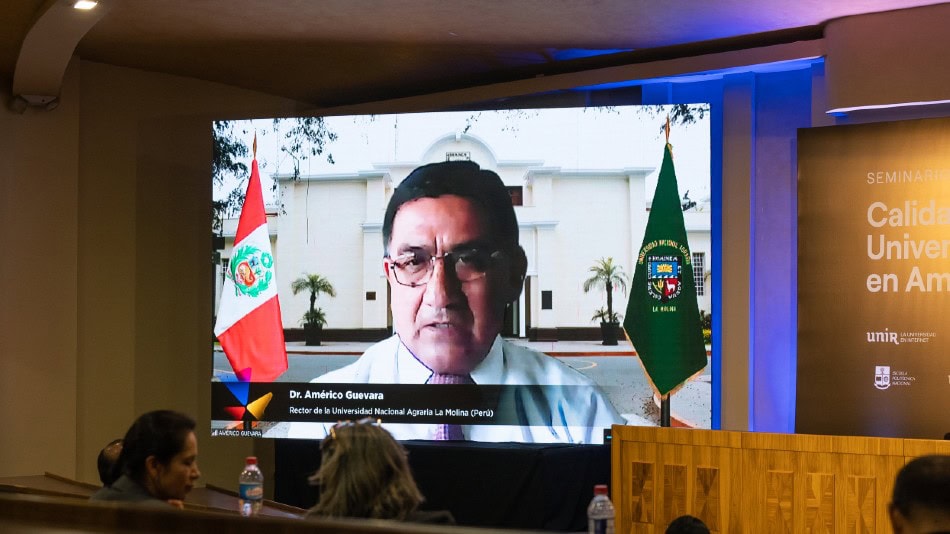 Américo Guevara, Rector de la Universidad Agraria de La Molina de Perú.
