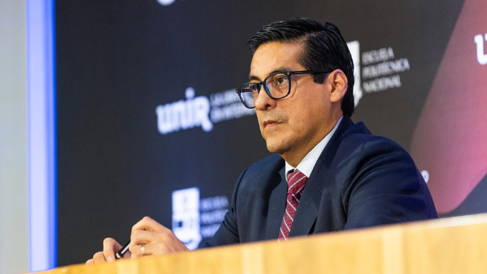 Pablo Beltrán, Presidente del Consejo de Educación superior del Ecuador (CES).