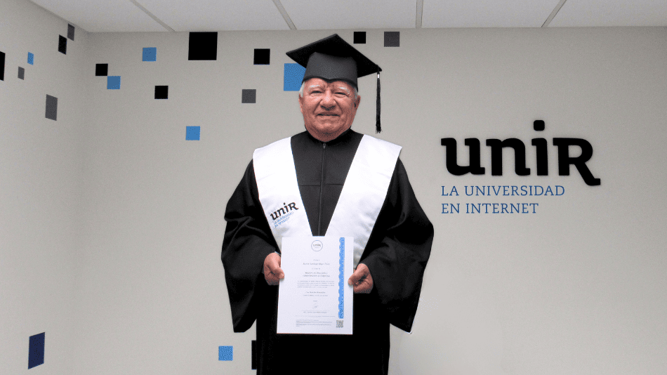 Rubén Iñigo Tizón es egresado con mención honorífica, del MBA en línea de UNIR México