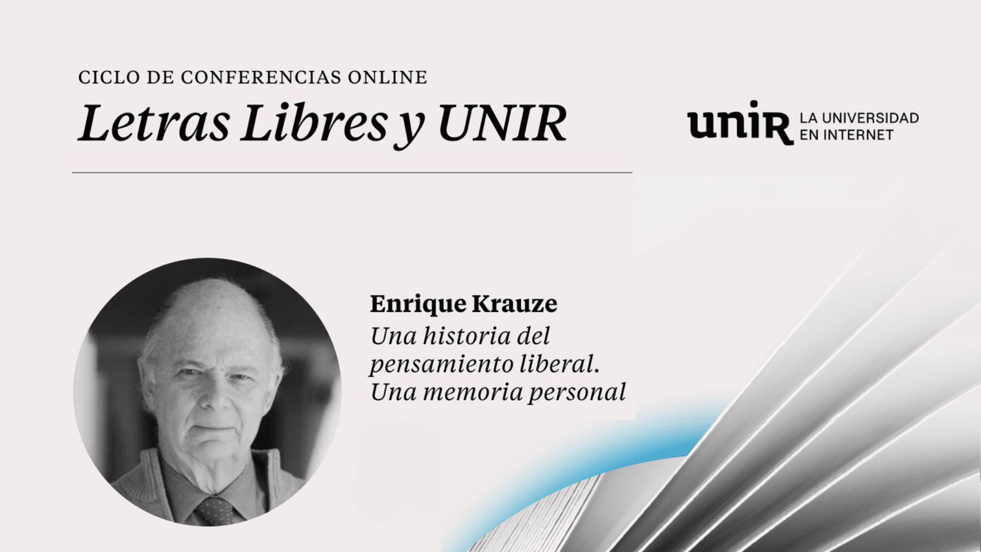 Enrique Krauze UNIR