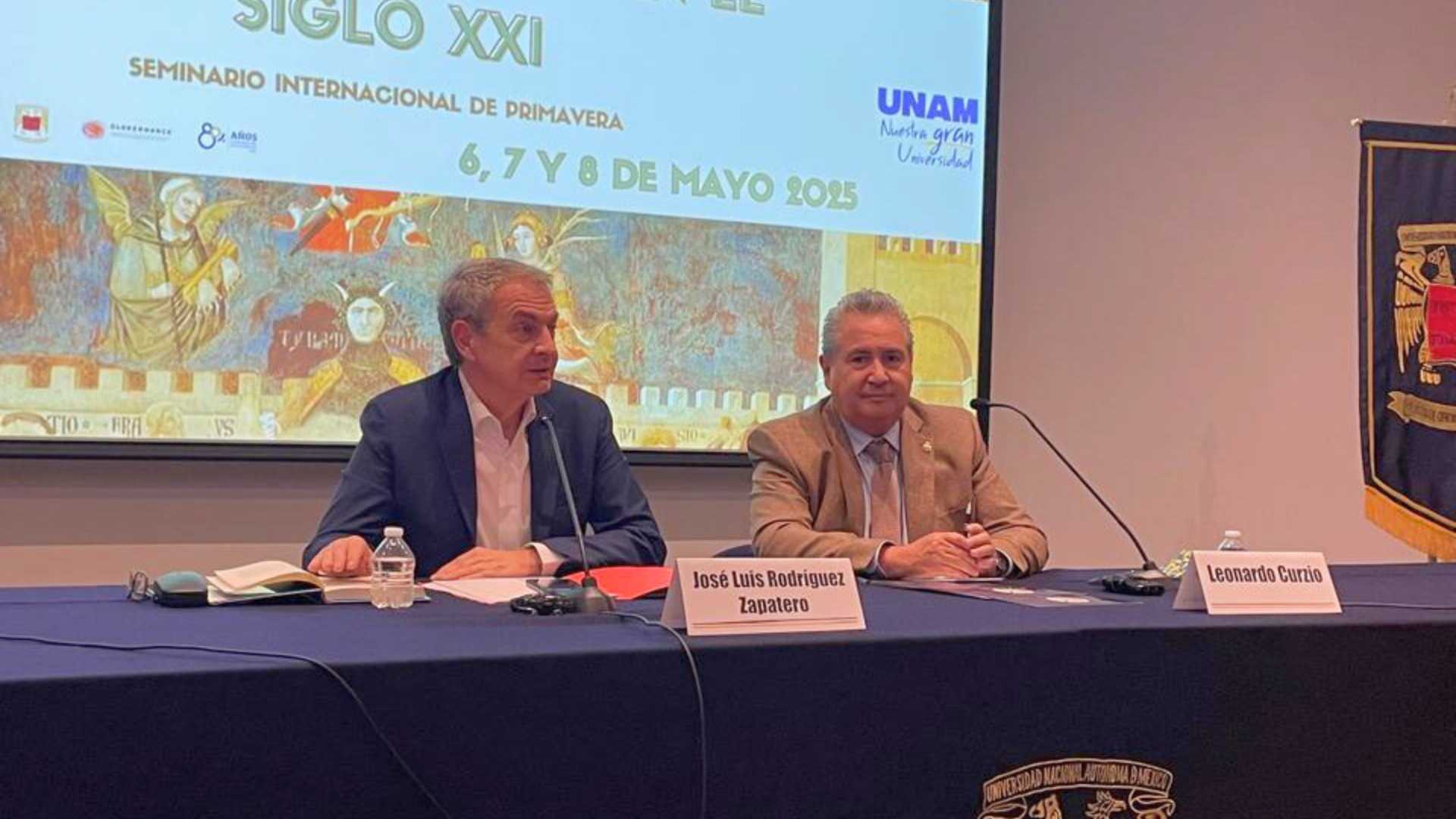 Rodríguez Zapatero en el FOro sobre la Gobernanza del Siglo XXI