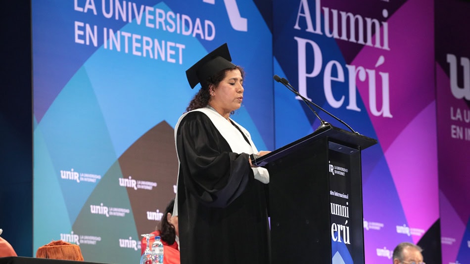 Discurso de la alumna.