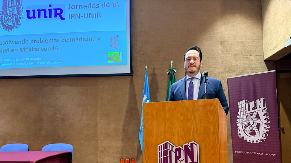 Mtro. Rodrigo Le&oacute;n Salazar, subdirector de Relaciones Institucionales de UNIR en M&eacute;xico.